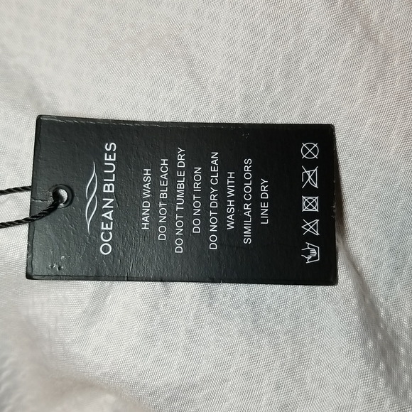 NWT OCEAN BLUE TANGA SWIM BOTTOM SIZE LARGE - Picture 2 of 6